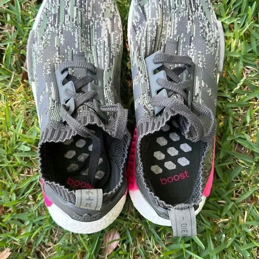 Adidas Originals NMD_R1 Primeknit Sneakers Boost Camo - Picture 12 of 12